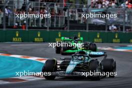 Fernando Alonso (ESP) Aston Martin F1 Team AMR24. 05.05.2024. Formula 1 World Championship, Rd 6, Miami Grand Prix, Miami, Florida, USA, Race Day.