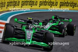 Zhou Guanyu (CHN) Sauber C44. 05.05.2024. Formula 1 World Championship, Rd 6, Miami Grand Prix, Miami, Florida, USA, Race Day.
