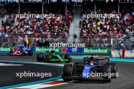Alexander Albon (THA) Williams Racing FW46. 05.05.2024. Formula 1 World Championship, Rd 6, Miami Grand Prix, Miami, Florida, USA, Race Day.