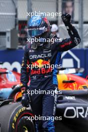 Sprint winner Max Verstappen (NLD) Red Bull Racing celebrates in parc ferme. 04.05.2024. Formula 1 World Championship, Rd 6, Miami Grand Prix, Miami, Florida, USA, Sprint and Qualifying Day.