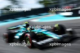 Fernando Alonso (ESP) Aston Martin F1 Team AMR24. 04.05.2024. Formula 1 World Championship, Rd 6, Miami Grand Prix, Miami, Florida, USA, Sprint and Qualifying Day.