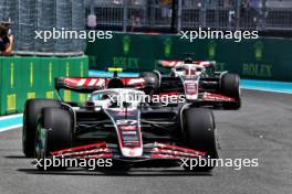 Nico Hulkenberg (GER) Haas VF-24. 04.05.2024. Formula 1 World Championship, Rd 6, Miami Grand Prix, Miami, Florida, USA, Sprint and Qualifying Day.