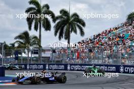 Alexander Albon (THA) Williams Racing FW46. 04.05.2024. Formula 1 World Championship, Rd 6, Miami Grand Prix, Miami, Florida, USA, Sprint and Qualifying Day.