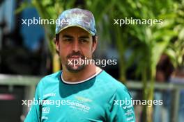Fernando Alonso (ESP) Aston Martin F1 Team. 05.05.2024. Formula 1 World Championship, Rd 6, Miami Grand Prix, Miami, Florida, USA, Race Day.