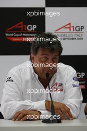 22.07.2008, Mugello, Italy Tony Teixeira, A1GP Chairman  - A1 Team Italy and A1GP Mugello launch including first public run of the A1GP `Powered by Ferrari' Car 2008/09 - Copyright A1GP - Copyrigt Free for editorial usage - Please Credit: A1GP