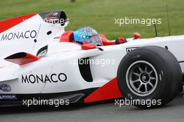 02.10.2008, Snetterton, England Clivio Piccione (MC) Driver of A1 Team Monaco - A1GP New 'Powered by Ferrari' Car 2008/09 testing - Copyright A1GP - Copyrigt Free for editorial usage - Please Credit: A1GP