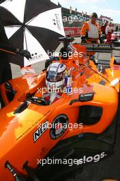 12.04.2009 Portimao, Portugal,  Robert Doornbos (NED), driver of A1 Team Netherlands  - A1GP World Cup of Motorsport 2008/09, Round 6, Algarve, Sunday Race 1 - Copyright A1GP - Free for editorial usage
