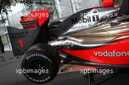 16.01.2009 Woking, England,  Detail of the new MP4-24 - McLaren Mercedes, MP4-24