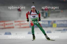 02.12.2010, Oestersund, Sweden (SWE): Sergey Novikov (BLR), Fischer, Rottefella - IBU world cup biathlon, individual men, Oestersund (SWE). www.xpb.cc. © Manzoni/xpb.cc. Every downloaded picture is fee-liable.
