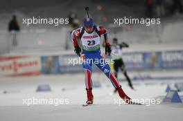 02.12.2010, Oestersund, Sweden (SWE): Anton Shipulin (RUS), Madshus, Rottefella, adidas - IBU world cup biathlon, individual men, Oestersund (SWE). www.xpb.cc. © Manzoni/xpb.cc. Every downloaded picture is fee-liable.