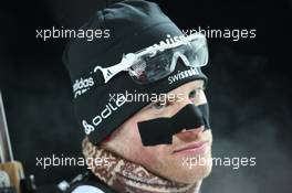 02.12.2010, Oestersund, Sweden (SWE): Christian Stebler (SUI), Rossignol, Rottefella, ODLO - IBU world cup biathlon, individual men, Oestersund (SWE). www.xpb.cc. © Manzoni/xpb.cc. Every downloaded picture is fee-liable.