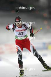 02.12.2010, Oestersund, Sweden (SWE): Daniel Mesotitsch (AUT), Fischer, Rottefella, Leki - IBU world cup biathlon, individual men, Oestersund (SWE). www.xpb.cc. © Manzoni/xpb.cc. Every downloaded picture is fee-liable.