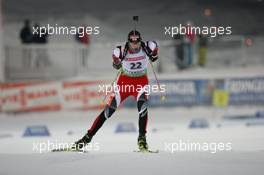 02.12.2010, Oestersund, Sweden (SWE): Dominik Landertinger (AUT), Fischer, Rottefella, Leki - IBU world cup biathlon, individual men, Oestersund (SWE). www.xpb.cc. © Manzoni/xpb.cc. Every downloaded picture is fee-liable.