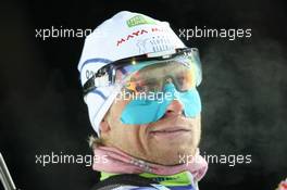 02.12.2010, Oestersund, Sweden (SWE): Klemen Bauer (SLO), Fischer, Rottefella, Alpina, Swix - IBU world cup biathlon, individual men, Oestersund (SWE). www.xpb.cc. © Manzoni/xpb.cc. Every downloaded picture is fee-liable.