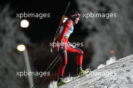 01.12.2010, Oestersund, Sweden (SWE): Tora Berger (NOR), Fischer, Rottefella, Odlo - IBU world cup biathlon, individual women, Oestersund (SWE). www.xpb.cc. © Manzoni/xpb.cc. Every downloaded picture is fee-liable.