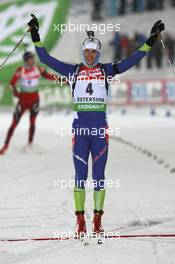 05.12.2010, Oestersund, Sweden (SWE): Jakov Fak (SLO), Fischer, Rottefella, Alpina, Swix - IBU world cup biathlon, pursuit men, Oestersund (SWE). www.xpb.cc. © Manzoni/xpb.cc. Every downloaded picture is fee-liable.