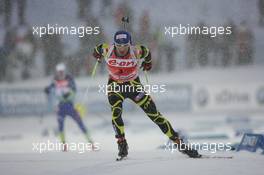 05.12.2010, Oestersund, Sweden (SWE): Jakov Fak (SLO), Fischer, Rottefella, Alpina, Swix - IBU world cup biathlon, pursuit men, Oestersund (SWE). www.xpb.cc. © Manzoni/xpb.cc. Every downloaded picture is fee-liable.