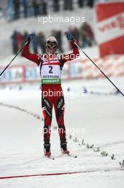 05.12.2010, Oestersund, Sweden (SWE): Ole Einar Bjoerndalen (NOR), Madshus, Rottefella, Odlo - IBU world cup biathlon, pursuit men, Oestersund (SWE). www.xpb.cc. © Manzoni/xpb.cc. Every downloaded picture is fee-liable.