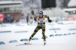 05.12.2010, Oestersund, Sweden (SWE): Marie Laure Brunet (FRA), Rossignol, Rottefella, Swix - IBU world cup biathlon, pursuit women, Oestersund (SWE). www.xpb.cc. © Manzoni/xpb.cc. Every downloaded picture is fee-liable.