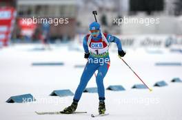 05.12.2010, Oestersund, Sweden (SWE): Kaisa Maekaeraeinen (FIN), Fischer, Rottefella, Leki, Odlo - IBU world cup biathlon, pursuit women, Oestersund (SWE). www.xpb.cc. © Manzoni/xpb.cc. Every downloaded picture is fee-liable.