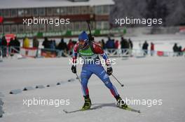 04.12.2010, Oestersund, Sweden (SWE): Evgeny Ustyugov (RUS), Fischer, Rottefella, Swix, adidas - IBU world cup biathlon, sprint men, Oestersund (SWE). www.xpb.cc. © Manzoni/xpb.cc. Every downloaded picture is fee-liable.