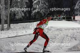 04.12.2010, Oestersund, Sweden (SWE): Lars Berger (NOR), Madshus, Salomon, Swix, Odlo - IBU world cup biathlon, sprint men, Oestersund (SWE). www.xpb.cc. © Manzoni/xpb.cc. Every downloaded picture is fee-liable.