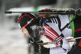03.12.2010, Oestersund, Sweden (SWE): Ji-Hee Mun (KOR), Fischer, Salomon, Leki  - IBU world cup biathlon, sprint women, Oestersund (SWE). www.xpb.cc. © Manzoni/xpb.cc. Every downloaded picture is fee-liable.
