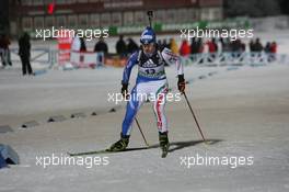 03.12.2010, Oestersund, Sweden (SWE): Katja Haller (ITA), Fischer, Rottefella, Leki, Casco - IBU world cup biathlon, sprint women, Oestersund (SWE). www.xpb.cc. © Manzoni/xpb.cc. Every downloaded picture is fee-liable.