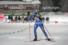03.12.2010, Oestersund, Sweden (SWE): Anna Maria Nilsson (SWE), Madshus, Rottefella, Leki, adidas - IBU world cup biathlon, sprint women, Oestersund (SWE). www.xpb.cc. © Manzoni/xpb.cc. Every downloaded picture is fee-liable.