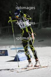 03.12.2010, Oestersund, Sweden (SWE): Pauline Macabies (FRA), Rossignol, Rottefella, One Way - IBU world cup biathlon, sprint women, Oestersund (SWE). www.xpb.cc. © Manzoni/xpb.cc. Every downloaded picture is fee-liable.