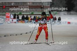 03.12.2010, Oestersund, Sweden (SWE): Diana Rasimoviciute (LTU), Madshus, Rottefella - IBU world cup biathlon, sprint women, Oestersund (SWE). www.xpb.cc. © Manzoni/xpb.cc. Every downloaded picture is fee-liable.