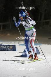 03.12.2010, Oestersund, Sweden (SWE): Karin Oberhofer (ITA), Fischer, Rottefella, Alpina, Swix - IBU world cup biathlon, sprint women, Oestersund (SWE). www.xpb.cc. © Manzoni/xpb.cc. Every downloaded picture is fee-liable.