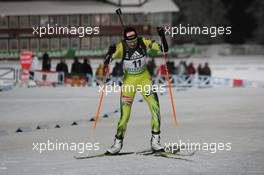 03.12.2010, Oestersund, Sweden (SWE): Anastasiya Kuzmina (SVK), Fischer, Salomon, Exel - IBU world cup biathlon, sprint women, Oestersund (SWE). www.xpb.cc. © Manzoni/xpb.cc. Every downloaded picture is fee-liable.