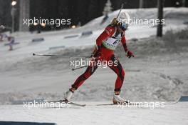 03.12.2010, Oestersund, Sweden (SWE): Kari Henneseid Eie (NOR), Rossignol, Rottefella, Swix, Odlo - IBU world cup biathlon, sprint women, Oestersund (SWE). www.xpb.cc. © Manzoni/xpb.cc. Every downloaded picture is fee-liable.