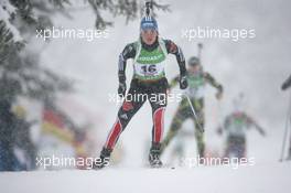 12.12.2010, Hochfilzen, Austria (AUT): Kathrin Hitzer (GER), Madshus, Rottefella, Swix, adidas - IBU world cup biathlon, pursuit women, Hochfilzen (AUT). www.xpb.cc. © Manzoni/xpb.cc. Every downloaded picture is fee-liable.