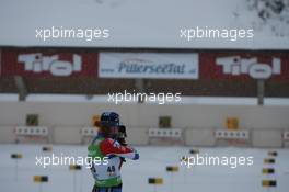 12.12.2010, Hochfilzen, Austria (AUT): Svetlana Sleptsova (RUS), Fischer, Rottefella, Alpina, Swix, adidas - IBU world cup biathlon, pursuit women, Hochfilzen (AUT). www.xpb.cc. © Manzoni/xpb.cc. Every downloaded picture is fee-liable.