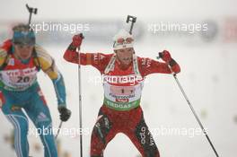 12.12.2010, Hochfilzen, Austria (AUT): Alexander Os (NOR), Fischer, Rottefella, Swix, Odlo - IBU world cup biathlon, relay men, Hochfilzen (AUT). www.xpb.cc. © Manzoni/xpb.cc. Every downloaded picture is fee-liable.