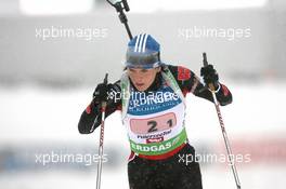 11.12.2010, Hochfilzen, Austria (AUT): Kathrin Hitzer (GER), Madshus, Rottefella, Swix, adidas - IBU world cup biathlon, relay women, Hochfilzen (AUT). www.xpb.cc. © Manzoni/xpb.cc. Every downloaded picture is fee-liable.