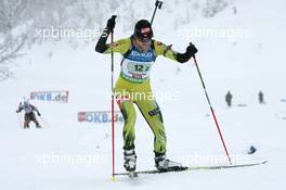 11.12.2010, Hochfilzen, Austria (AUT): Jana Gerekova (SVK), Fischer, Salomon - IBU world cup biathlon, relay women, Hochfilzen (AUT). www.xpb.cc. © Manzoni/xpb.cc. Every downloaded picture is fee-liable.
