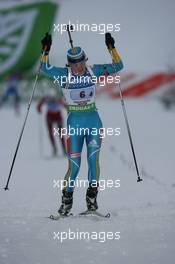 11.12.2010, Hochfilzen, Austria (AUT): Valj Semerenko (UKR), Fischer, Salomon, Swix - IBU world cup biathlon, relay women, Hochfilzen (AUT). www.xpb.cc. © Manzoni/xpb.cc. Every downloaded picture is fee-liable.