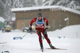 11.12.2010, Hochfilzen, Austria (AUT): Synnoeve Solemdal (NOR), Madshus, Rottefella, Swix, ODLO - IBU world cup biathlon, relay women, Hochfilzen (AUT). www.xpb.cc. © Manzoni/xpb.cc. Every downloaded picture is fee-liable.