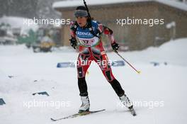 11.12.2010, Hochfilzen, Austria (AUT): Megan Imrie (CAN), Salomon, Leki - IBU world cup biathlon, relay women, Hochfilzen (AUT). www.xpb.cc. © Manzoni/xpb.cc. Every downloaded picture is fee-liable.