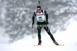 10.12.2010, Hochfilzen, Austria (AUT): Benjamin Weger (SUI), Atomic, Leki, ODLO - IBU world cup biathlon, sprint men, Hochfilzen (AUT). www.xpb.cc. © Manzoni/xpb.cc. Every downloaded picture is fee-liable.