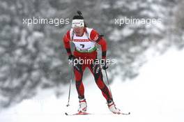 10.12.2010, Hochfilzen, Austria (AUT): Frode Andresen (NOR), Atomic, Swix, Odlo - IBU world cup biathlon, sprint men, Hochfilzen (AUT). www.xpb.cc. © Manzoni/xpb.cc. Every downloaded picture is fee-liable.