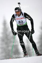 10.12.2010, Hochfilzen, Austria (AUT): Simon Hallenbarter (SUI), Madshus, Rottefella, KV+, ODLO - IBU world cup biathlon, sprint men, Hochfilzen (AUT). www.xpb.cc. © Manzoni/xpb.cc. Every downloaded picture is fee-liable.