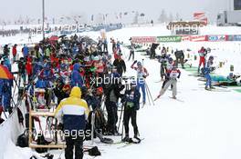 10.12.2010, Hochfilzen, Austria (AUT): Biathlon Feature: Shooting range Hochfilzen - IBU world cup biathlon, sprint men, Hochfilzen (AUT). www.xpb.cc. © Manzoni/xpb.cc. Every downloaded picture is fee-liable.