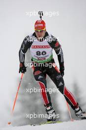 10.12.2010, Hochfilzen, Austria (AUT): Arnd Peiffer (GER), Fischer, Salomon, Swix, adidas - IBU world cup biathlon, sprint men, Hochfilzen (AUT). www.xpb.cc. © Manzoni/xpb.cc. Every downloaded picture is fee-liable.
