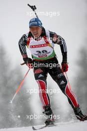 10.12.2010, Hochfilzen, Austria (AUT): Michael Greis (GER), Madshus, Rottefella, Exel, adidas - IBU world cup biathlon, sprint men, Hochfilzen (AUT). www.xpb.cc. © Manzoni/xpb.cc. Every downloaded picture is fee-liable.