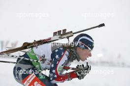 10.12.2010, Hochfilzen, Austria (AUT): Laura Spector (USA), Madshus, Rottefella, adidas - IBU world cup biathlon, sprint women, Hochfilzen (AUT). www.xpb.cc. © Manzoni/xpb.cc. Every downloaded picture is fee-liable.