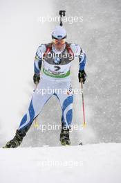 10.12.2010, Hochfilzen, Austria (AUT): Kadri Lehtla (EST), Fischer, Rottefella, Leki - IBU world cup biathlon, sprint women, Hochfilzen (AUT). www.xpb.cc. © Manzoni/xpb.cc. Every downloaded picture is fee-liable.